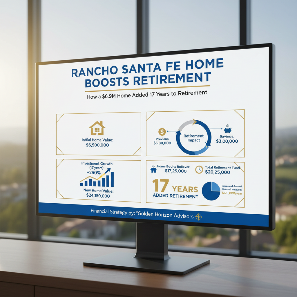 Reverse mortgage financial numbers and statistics for How a $6.9M Home Added 17 Years to Retirement for a Rancho Santa Fe Couple